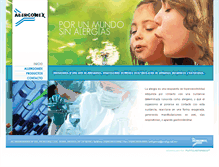 Tablet Screenshot of allergomex.com